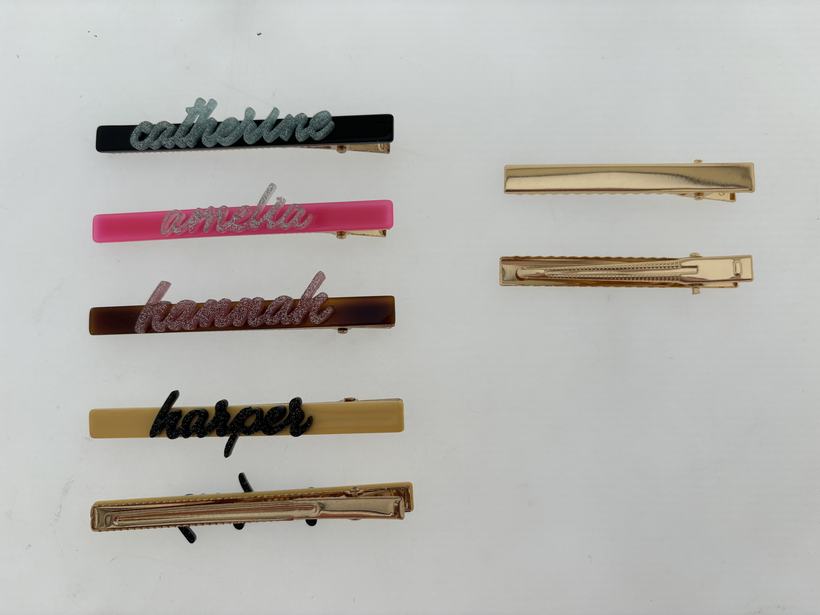 Acetate Bangs Clips #01