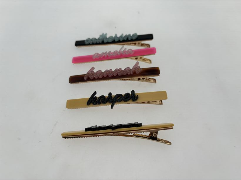 Acetate Bangs Clips #02