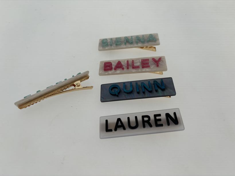 Acetate Bangs Clips #05
