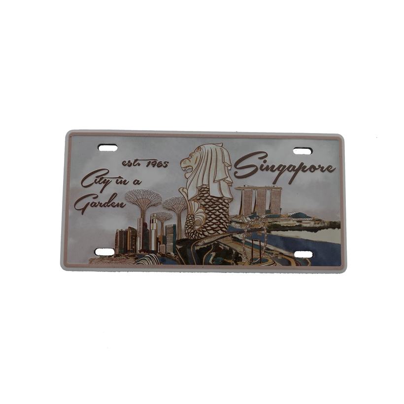 Aluminum Fridge Magnets #02