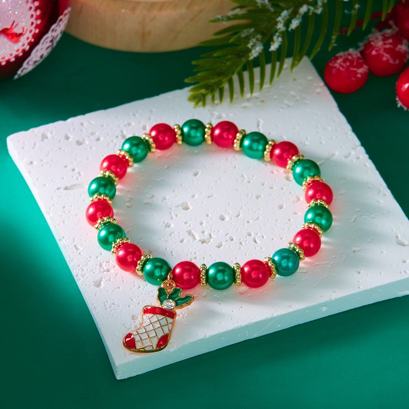 Christmas Bracelets · Beaded #04