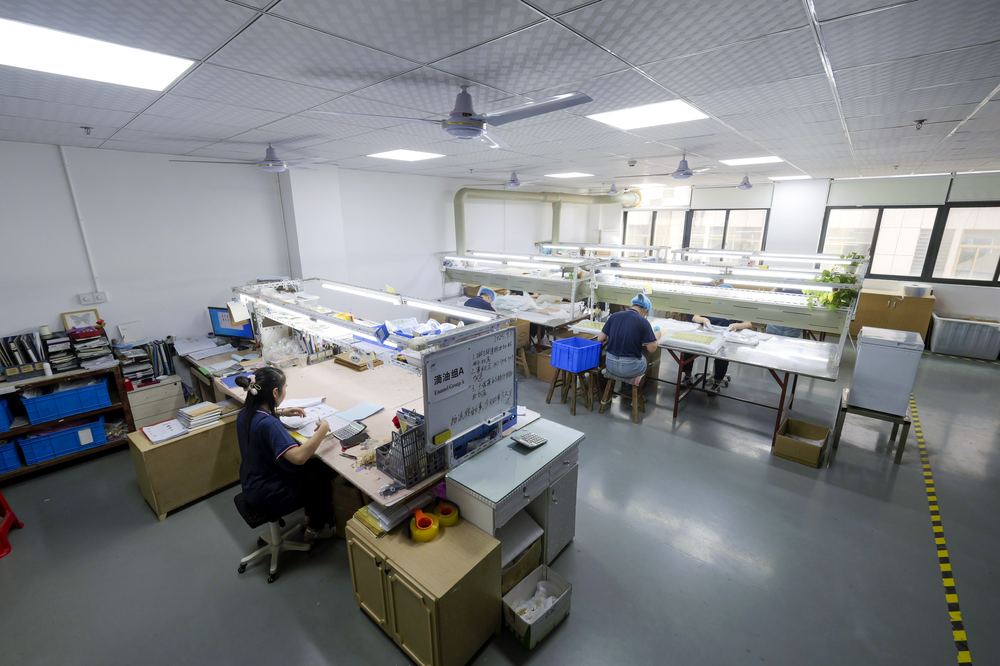 Enamel department