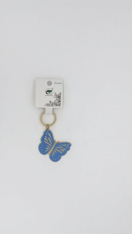 Custom metal keychain style