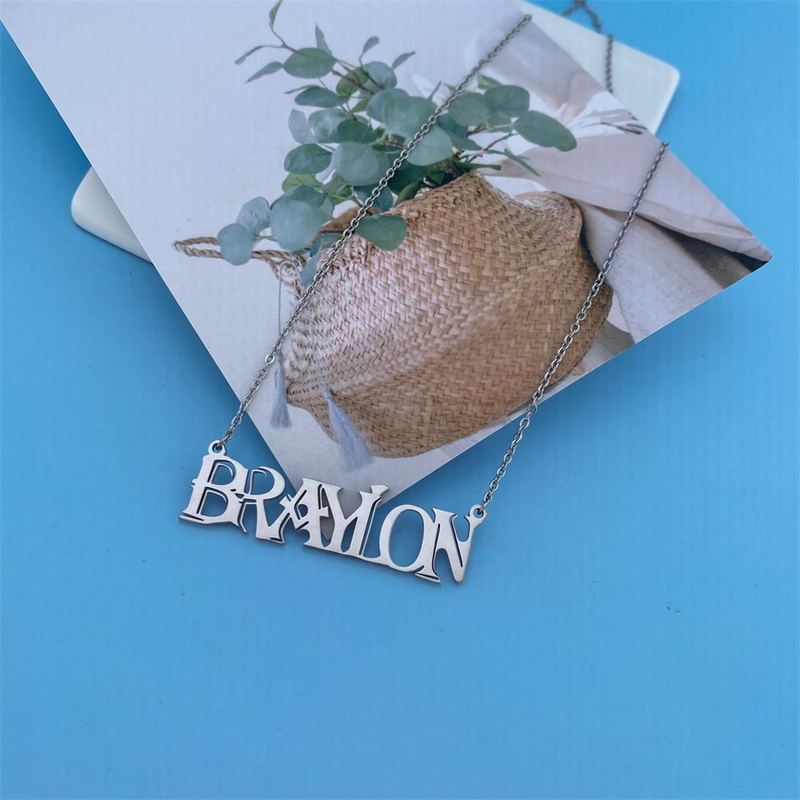 Custom name jewelry set